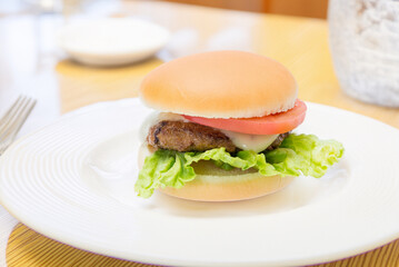 おいしいハンバーガー