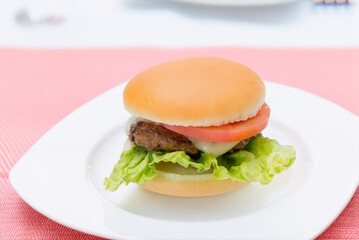 おいしいハンバーガー