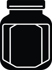 bottle of medicine on transparent background