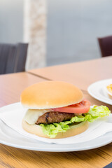 おいしいハンバーガー