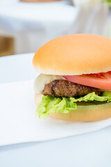 おいしいハンバーガー