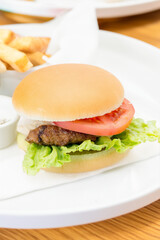 おいしいハンバーガー