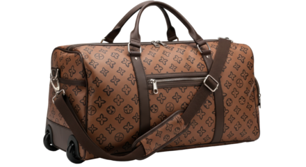 Isolated Designer Duffle Bag