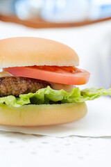 おいしいハンバーガー