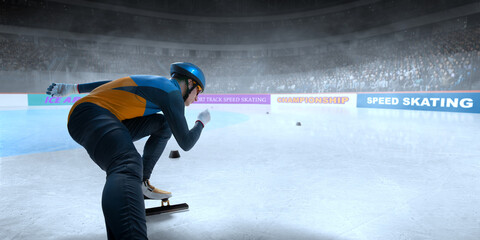 Short Track Speed ​​Skating championships.