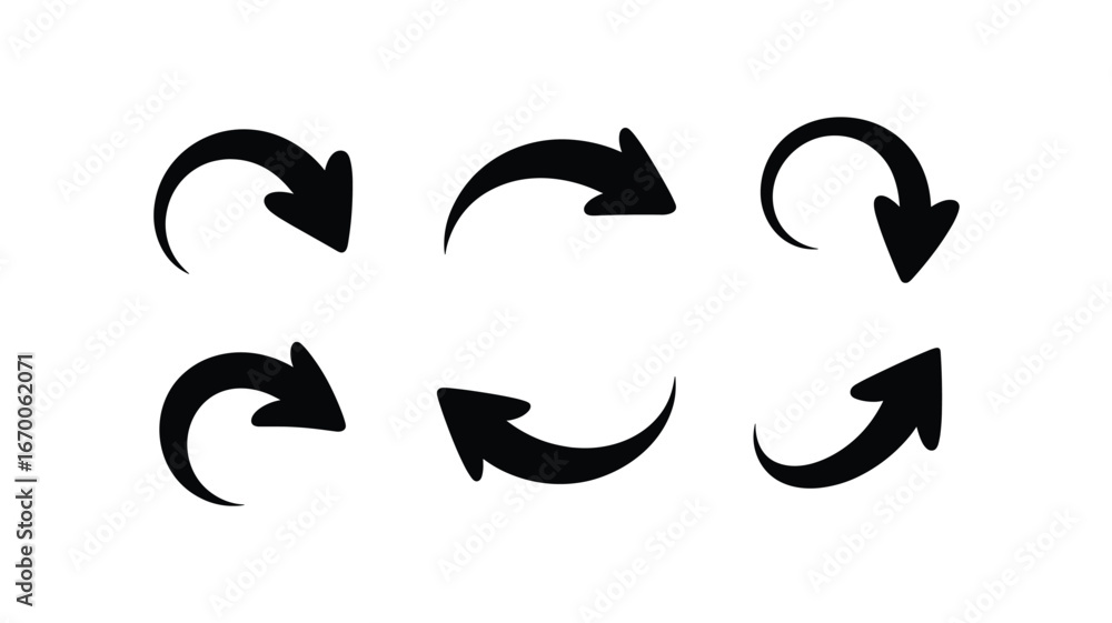 Poster black directional arrows set: design elements for navigation, web, and graphics in vector format for