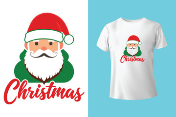 Relax the Santa is here - Christmas t-shirt design template