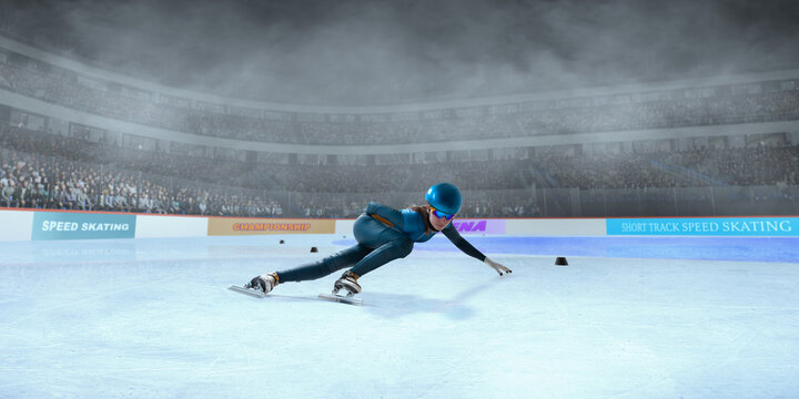 Short Track Speed ​​Skating championships.