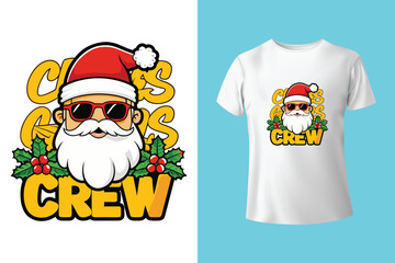 Relax the Santa is here - Christmas t-shirt design template