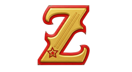 Isolated Letter Z