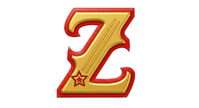 Isolated Letter Z