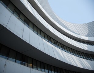 straight architectural lines interacting with gentle curves produce patterns that stimulate perception and evoke dynamic yet calm emotions.