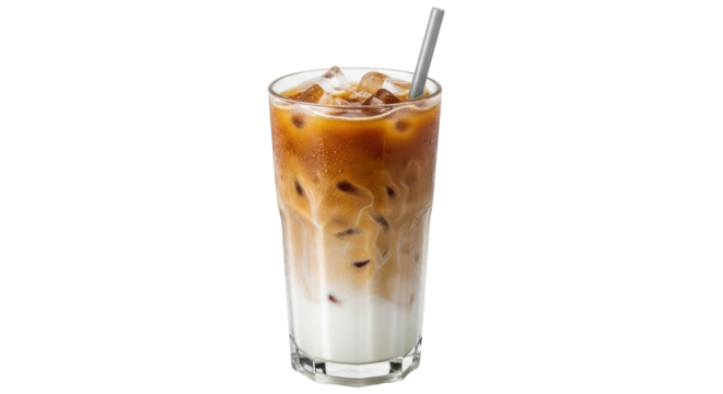 Isolated Iced Coffee