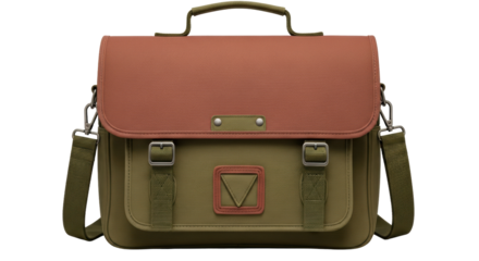 Isolated Messenger Bag