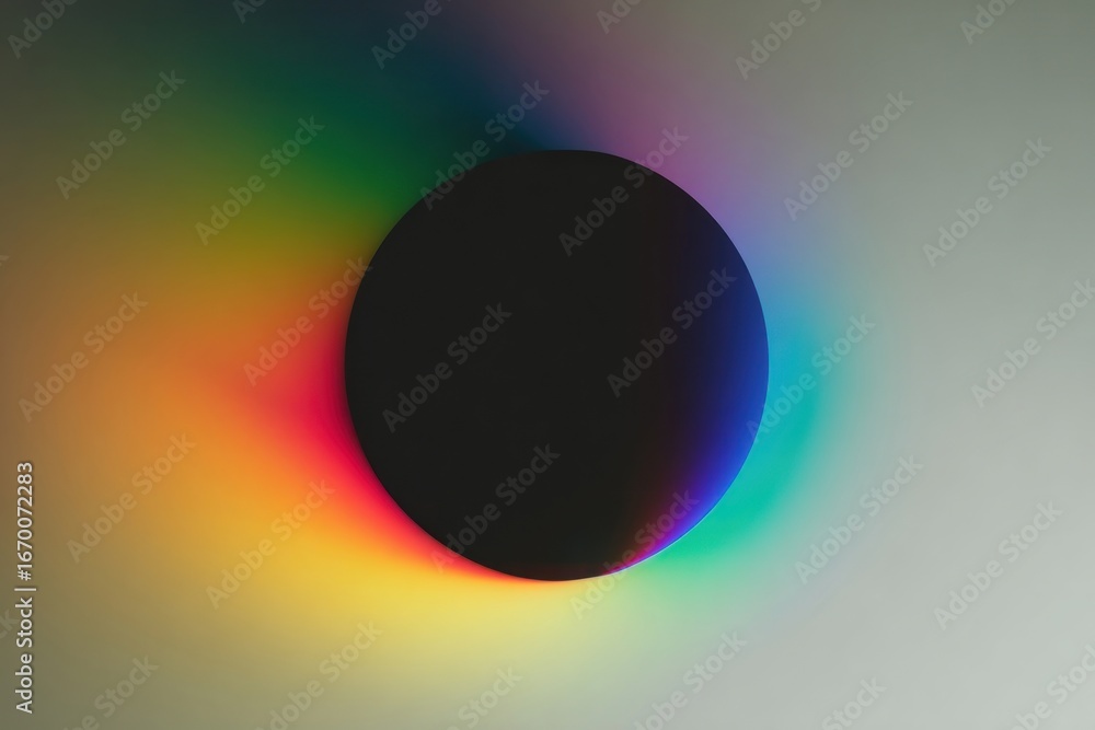 Poster plain noise texture background gradient circle.