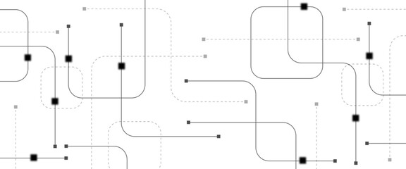 Abstract background with technology circuit board texture. Modern electronic motherboard texture. Creative idea for internet technology. Tech concept for header, web banner, website, presentation.
