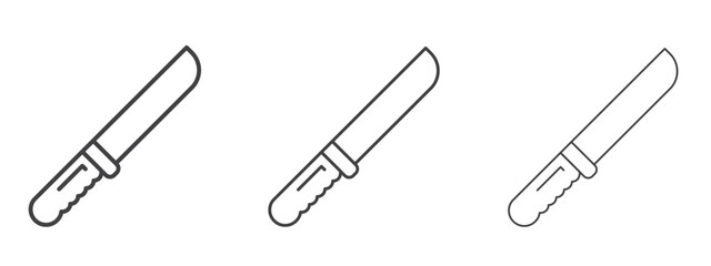 knife icon design, suitable for web, infographics, interface and apps.