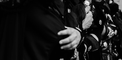 mujer, falda, disfraces, moda, modelaje, señora, gente, beldad, carnaval, estilo, rojo, medieval,...