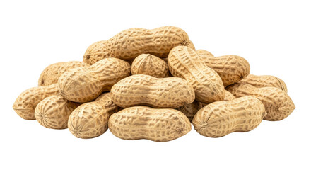 Isolated Peanuts