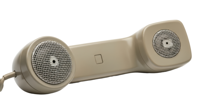 Isolated Telephone Receiver