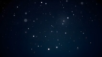 Fototapeta premium Stunning night sky filled with countless sparkling stars on a deep black background,