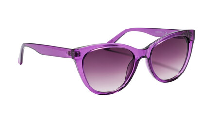 Isolated Purple Sunglasses