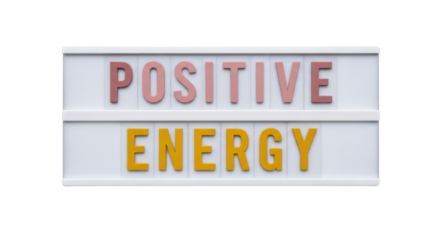 Isolated Sign with Positive Energy Message