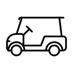 Vector design buggy rental icon style