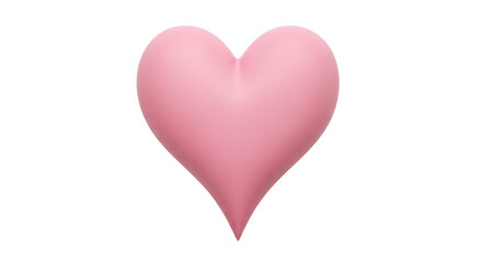 Isolated Pink Heart