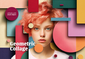 Geometric Collage Effect