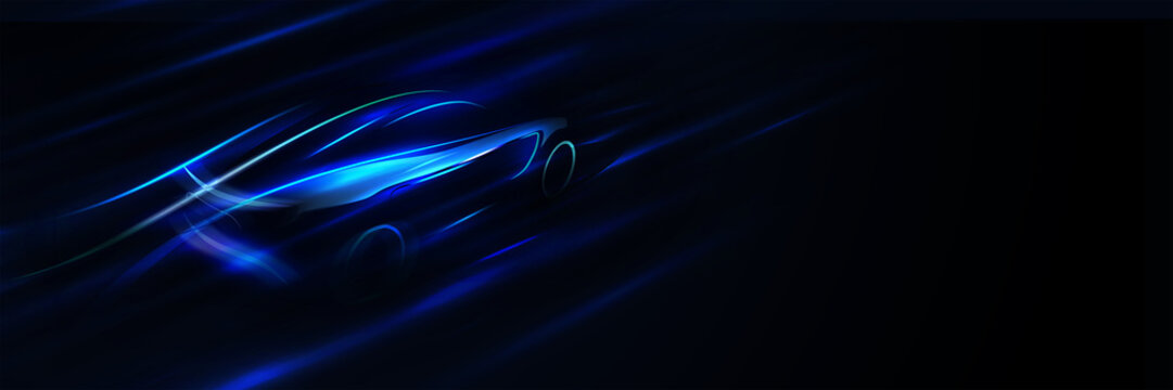 Astronauts touch the future in the context of technology - Powered by Adobe