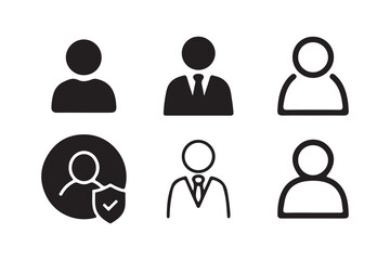 set of business icons