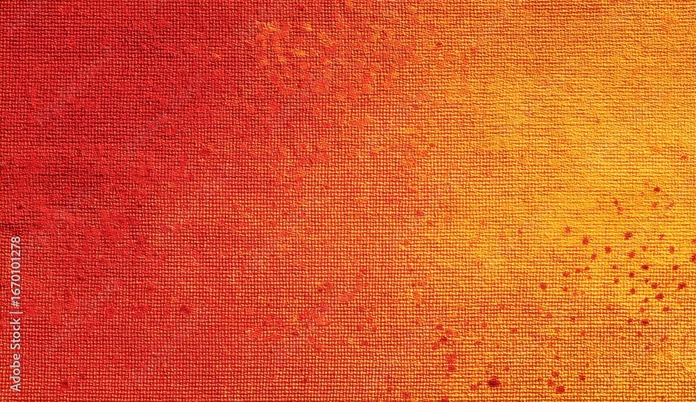 Poster close-up of textured with warm gradient colors and tiny dot patterns