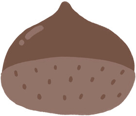 illustration of chestnut