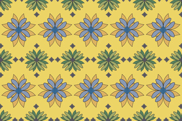 Fototapeta premium seamless floral pattern