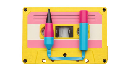 Isolated Cassette Tape