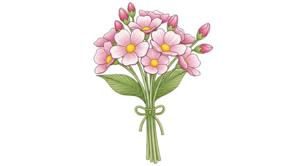 Isolated Flower Bouquet