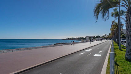 La promenade des anglais. Nice