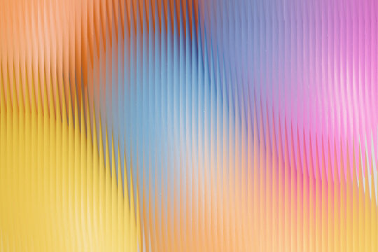 Vibrant Abstract Gradient Background with Soft Blurred Stripes and Pastel Hues, Modern Digital Art Texture