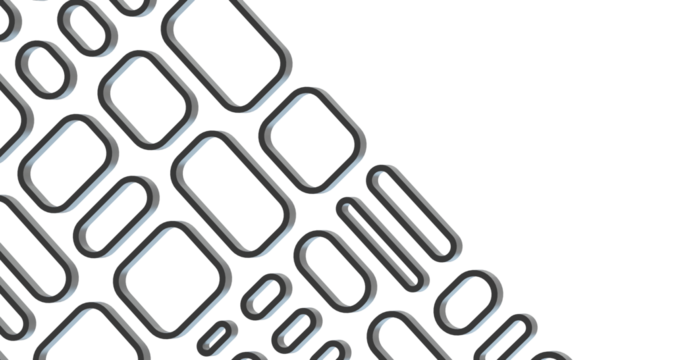 Mosaic triangular low poly style abstract geometric background - Divider 3d