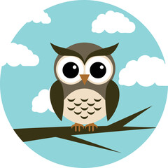 Owl logo symbol vector Art, Icons, and Graphics for Designers	
