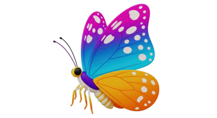 Isolated Butterfly