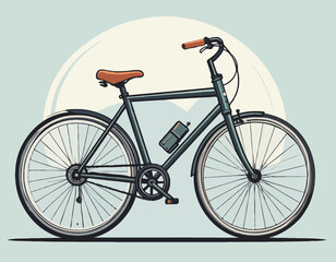 bicycle vector illustration