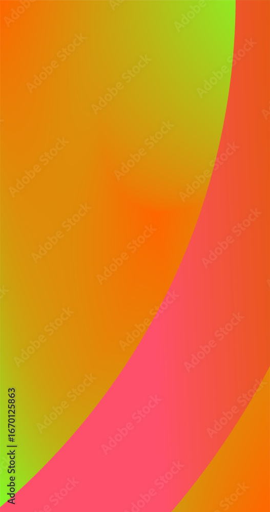 Aufkleber orange red gradient background with abstract copy space