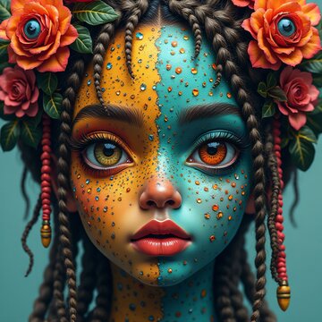 Various fairy-tale-like, fictional, artistic visuals, impressive and fantastic visuals