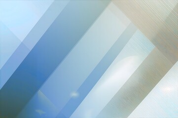 Obraz premium Minimalist Blue Abstract Background with Smooth Gradient and Curved Shapes