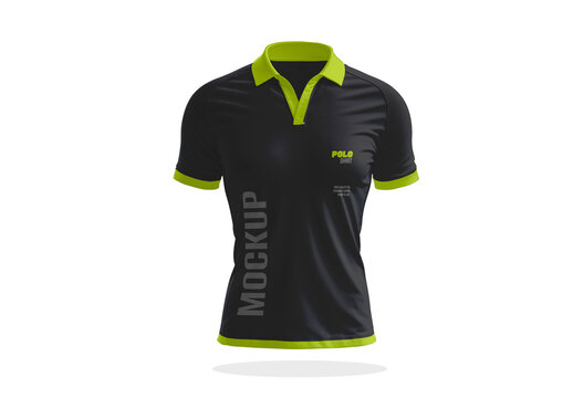 Polo T-Shirt Branding Mockup
