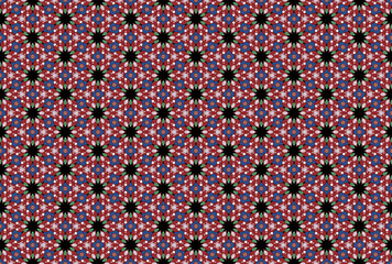 Seamless Wallpaper Background Design Luxury Perspective Fabric Visual Shape Endless Digital Fashion Graphic Interior Texture Textile Art Cloth Geometric Decoration Symmetric Template Tile Pattern.