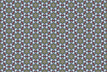 Seamless Design Luxury Tile Wallpaper Graphic Fabric Endless Interior Visual Symmetric Art Perspective Textile Shape Geometric Fashion Template Texture Background Digital Cloth Decoration Pattern.