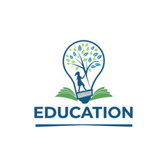 education logo design vector 
